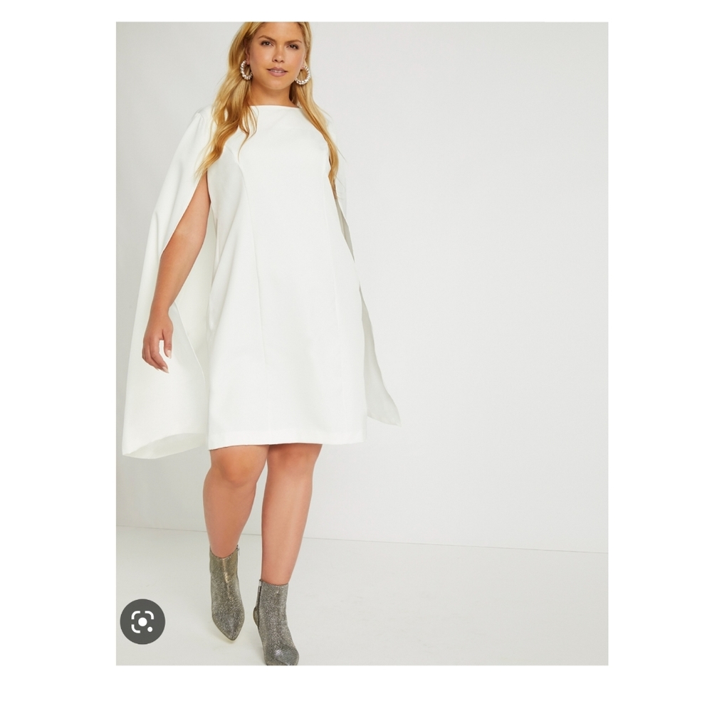 Eloquii Cape Dress - Size 16